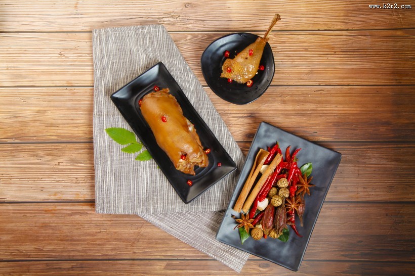 多种做法的猪蹄图片