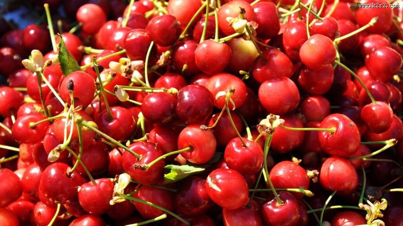 香甜的樱桃图片