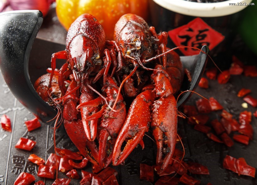 鲜香好吃的小龙虾图片大全