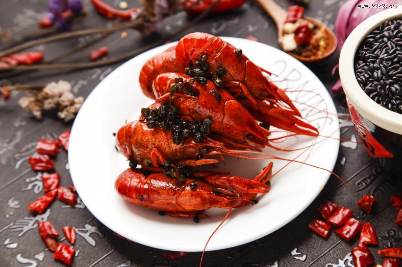 鲜香好吃的小龙虾图片大全
