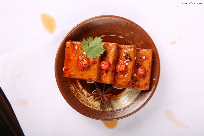 美味好吃的豆干图片