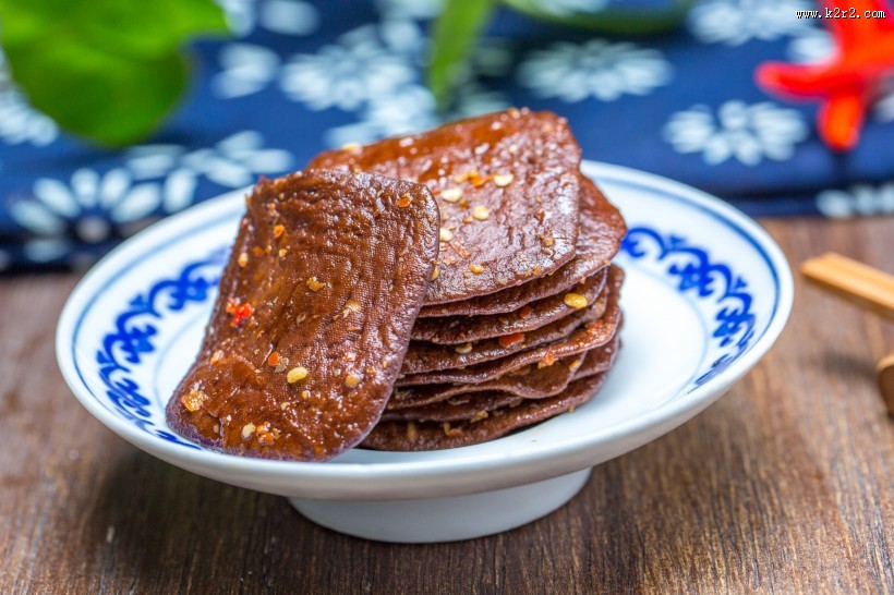 美味好吃的豆干图片