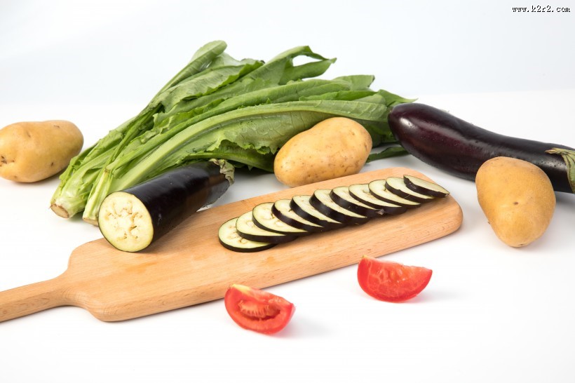 美味营养的茄子图片