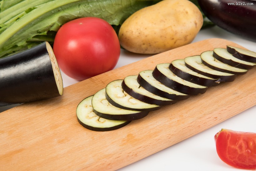 美味营养的茄子图片