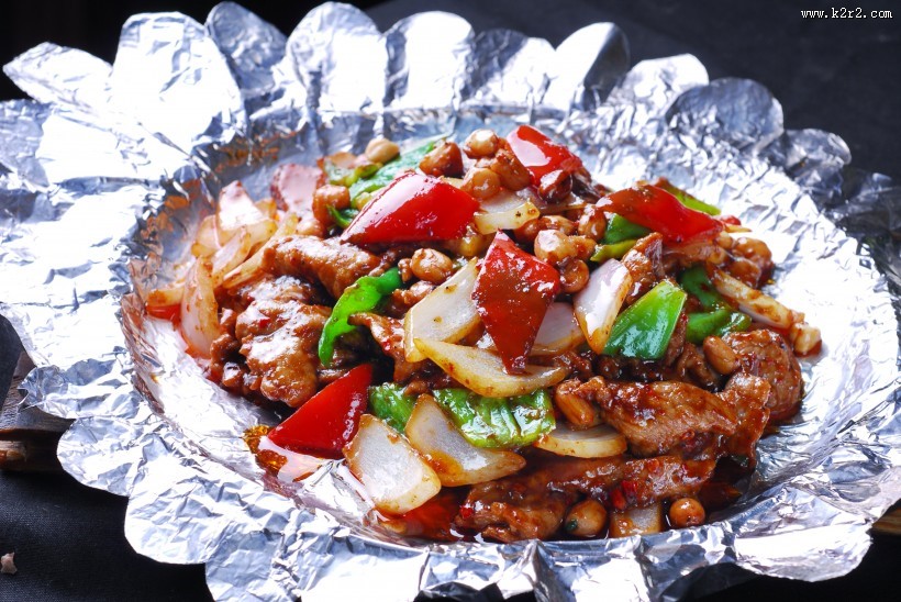 美味好吃的铁板牛柳图片