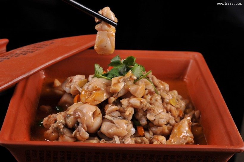 美味馋人的干锅肥肠图片大全