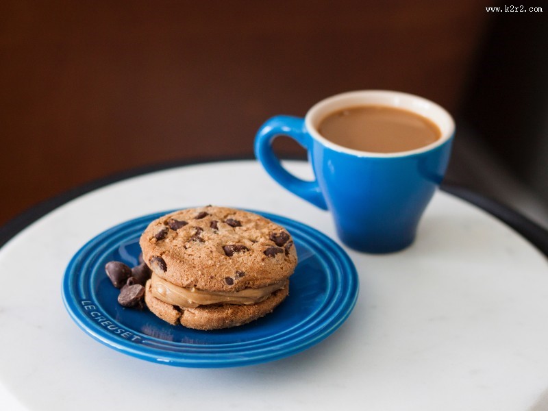 甜甜的曲奇饼干图片