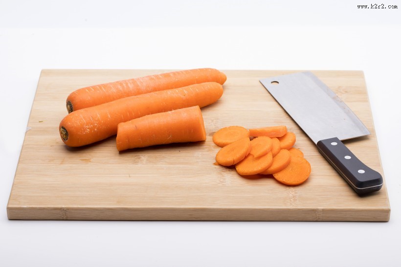营养家常切片胡萝卜图片