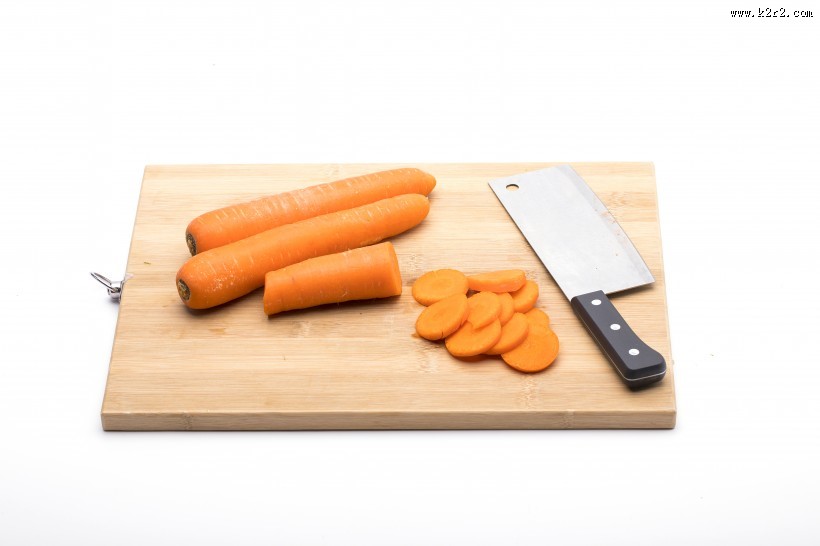 营养家常切片胡萝卜图片