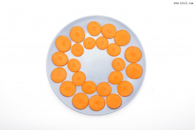 营养家常切片胡萝卜图片