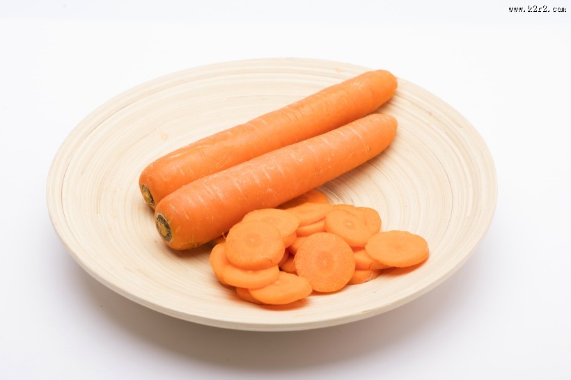 营养家常切片胡萝卜图片