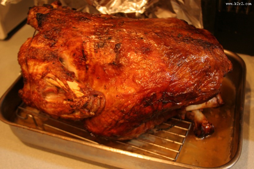 美味的烤鸡图片