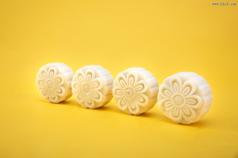 美味好吃的冰皮月饼图片