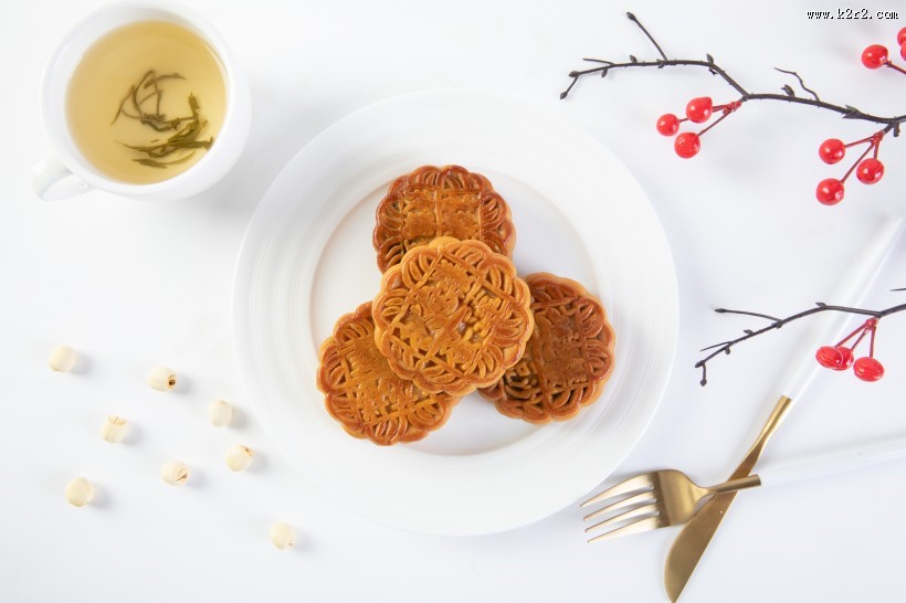 八月十五中秋节月饼图片大全