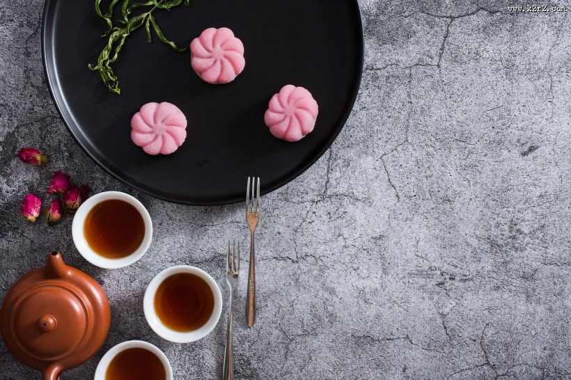 美味冰皮月饼图片