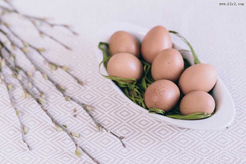 新鲜的鸡蛋图片