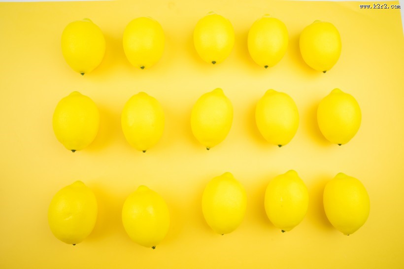 黄色柠檬图片