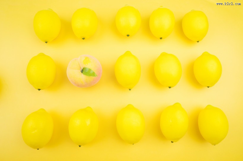 黄色柠檬图片