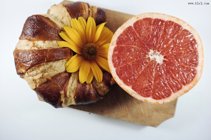 美味的柚子图片