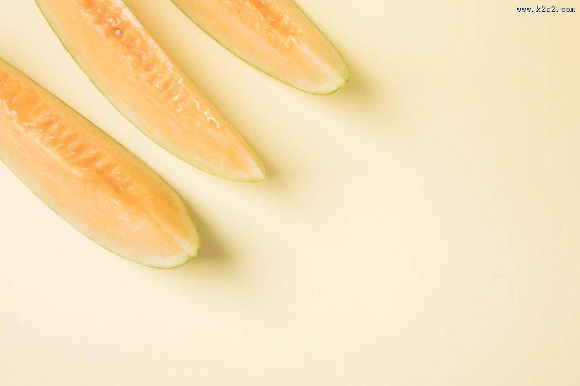 脆甜好吃的哈密瓜图片