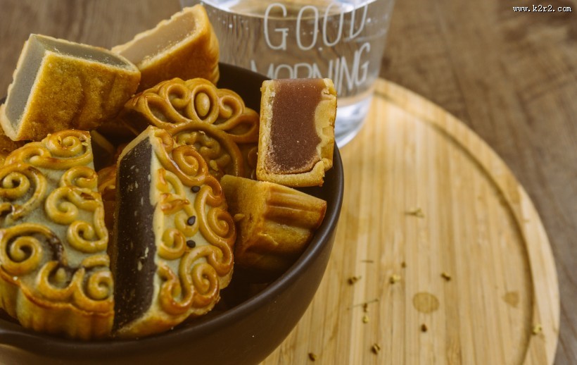 美味好吃的月饼图片