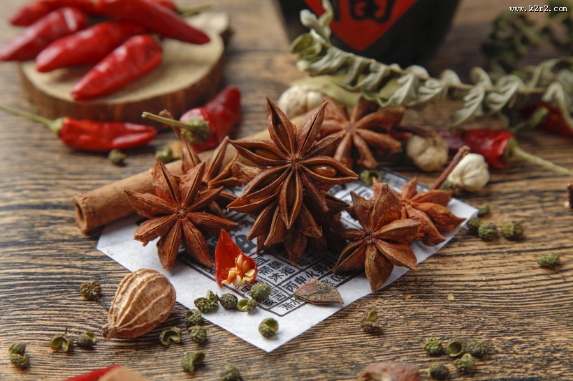 八角香料图片大全