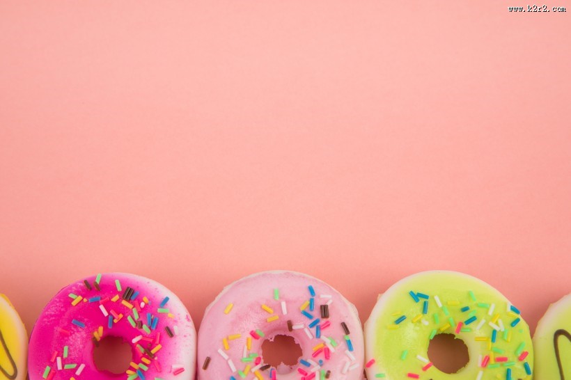 美味好吃的甜甜圈图片