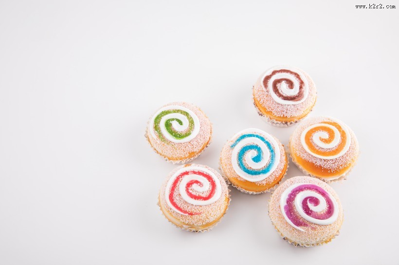 好吃的花式小面包图片