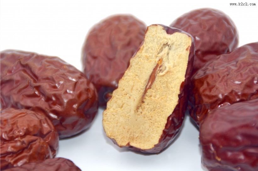 红色的和田大枣图片