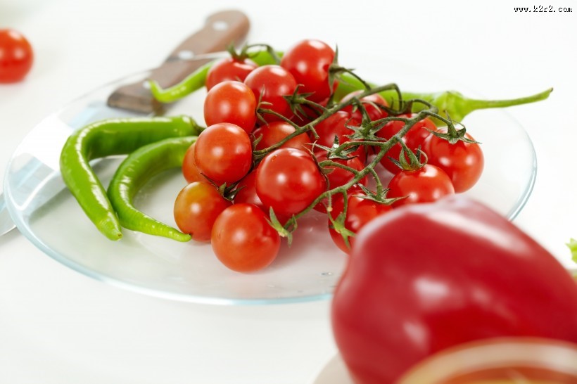 鲜嫩的蔬菜图片