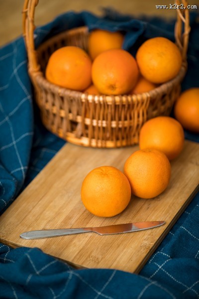 酸甜可口的橙子图片大全