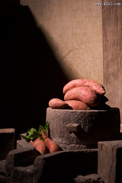 健康营养的红薯图片