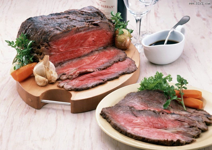 美味好吃的牛排图片