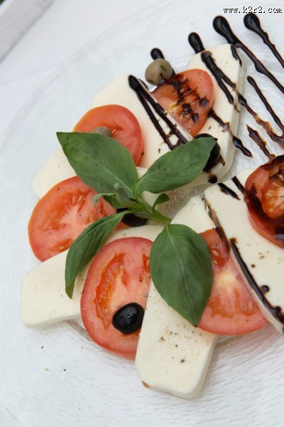 切片的西红柿图片