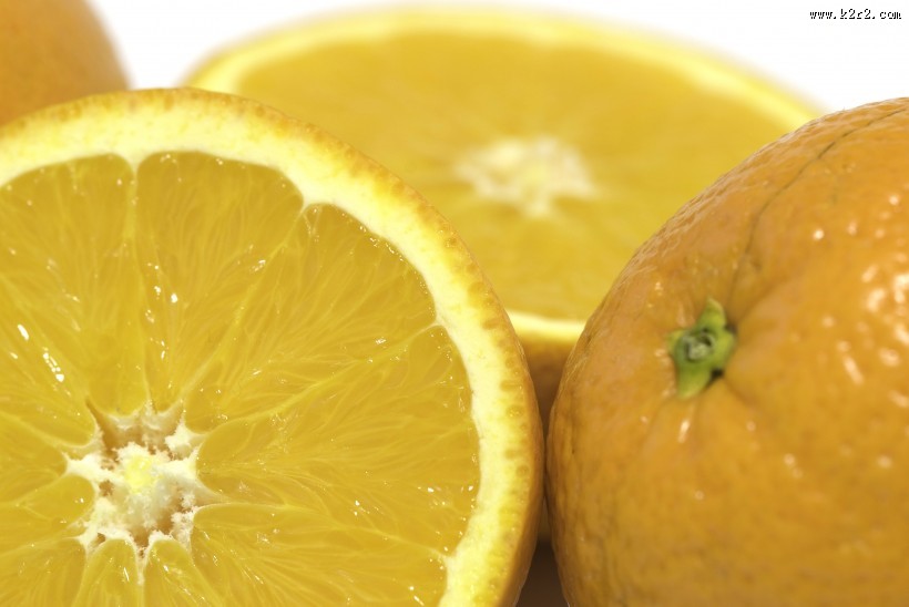 新鲜的橙子图片