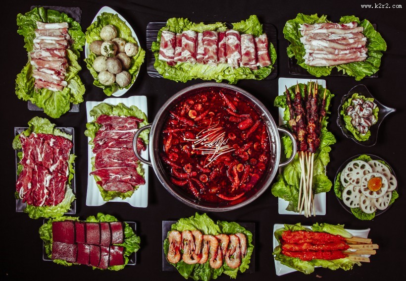 鲜香麻辣的火锅图片