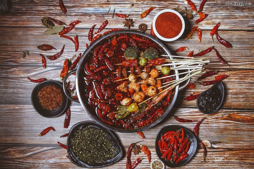 非常过瘾的麻辣火锅图片大全