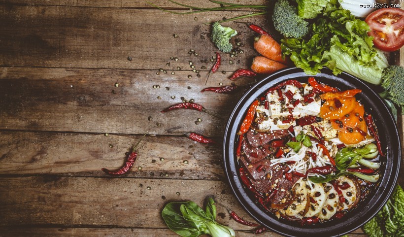 非常过瘾的麻辣火锅图片大全