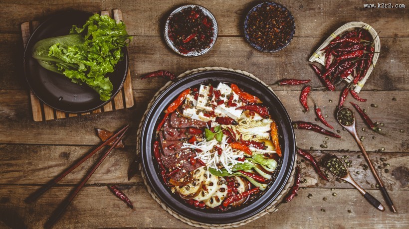 非常过瘾的麻辣火锅图片大全