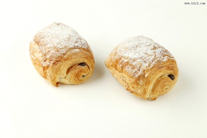 美味的起酥面包图片