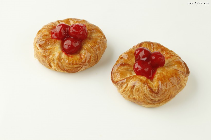 美味的起酥面包图片