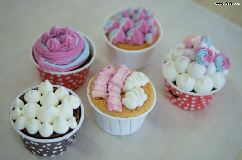 好吃好看的纸杯蛋糕图片