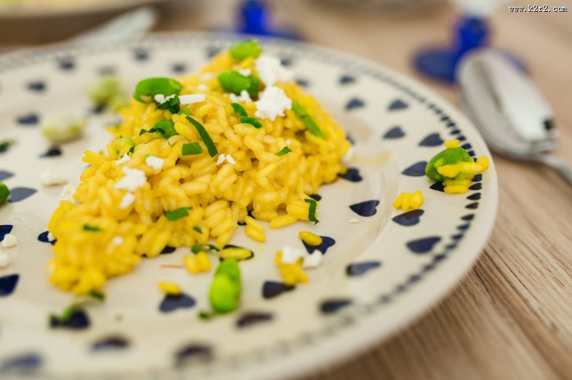 美味的金黄色炒饭图片大全