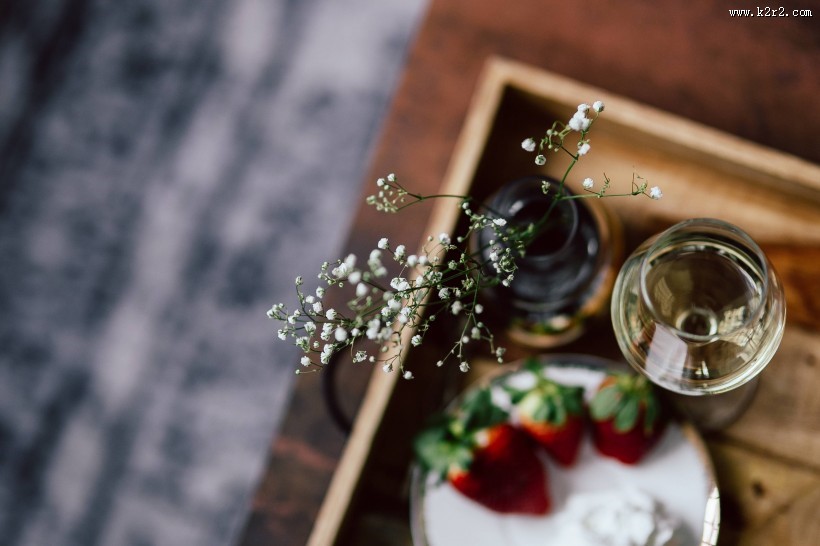 美味的草莓图片