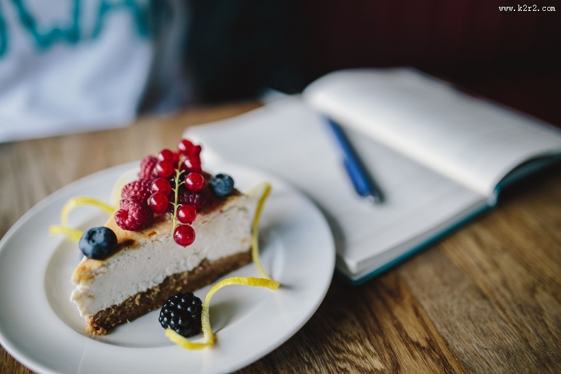 美味的芝士蛋糕图片