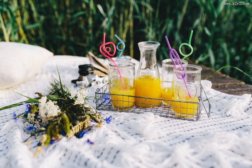 好喝的橙汁图片