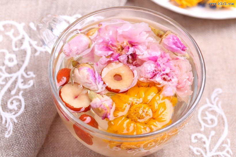 漂亮的养生菊花茶图片大全