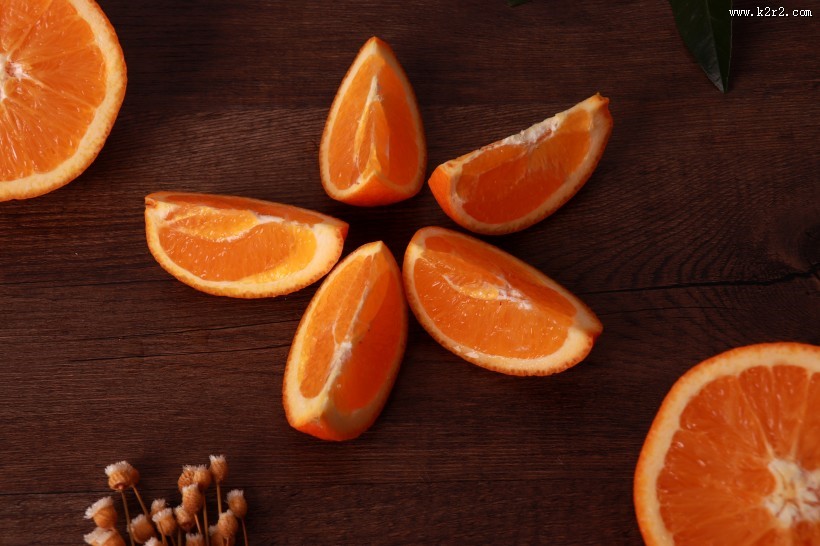 酸甜可口的橘子图片