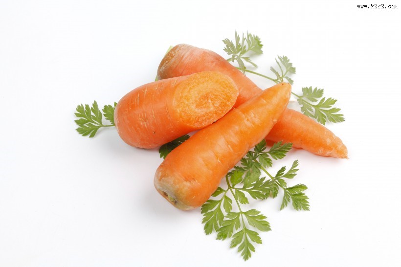 橙色新鲜营养胡萝卜图片