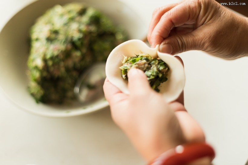 手工制作水饺图片